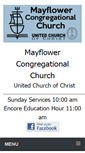 Mobile Screenshot of mayflowercolorado.org